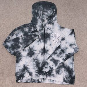 Justice 20plus hoodie with a zipper